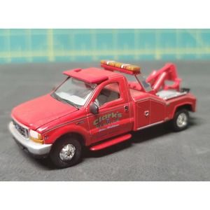 Johnny Lightning Ford F-350 Wrecker Clarks Towing Loose